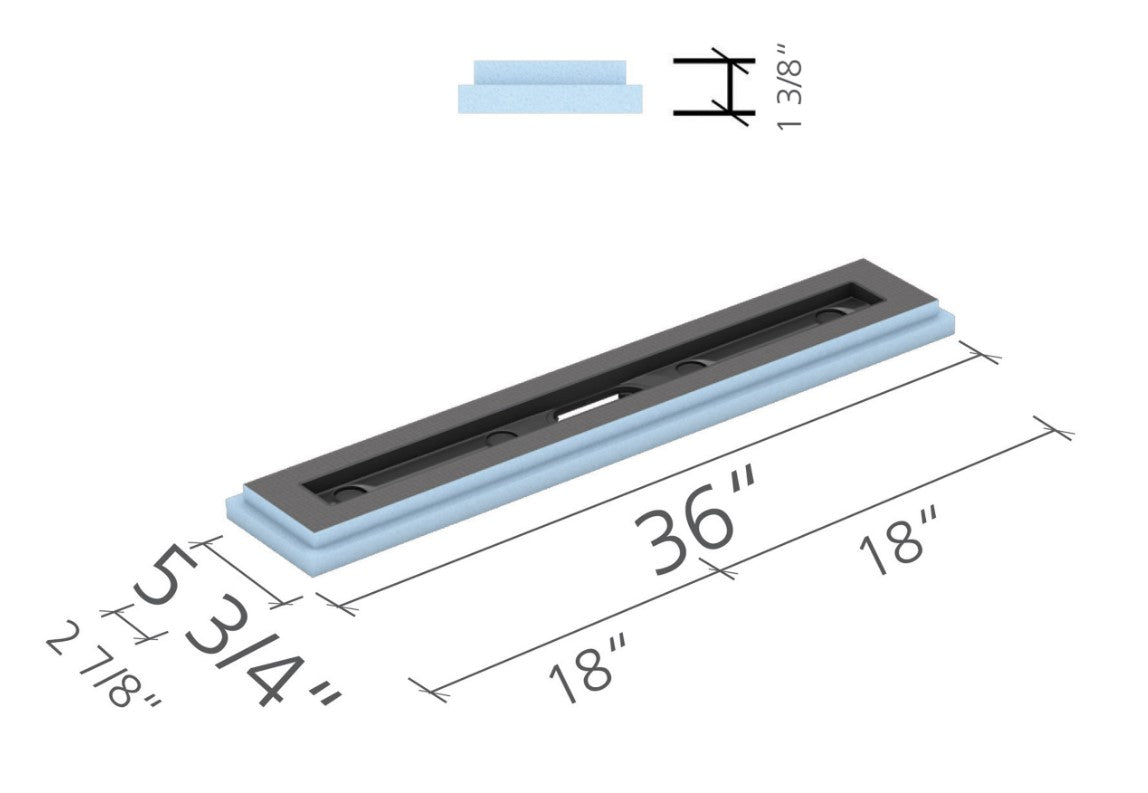 wedi® Fundo Linear Shower Module