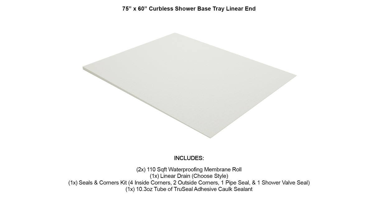 TruGard® Shower Linear Drain Kits