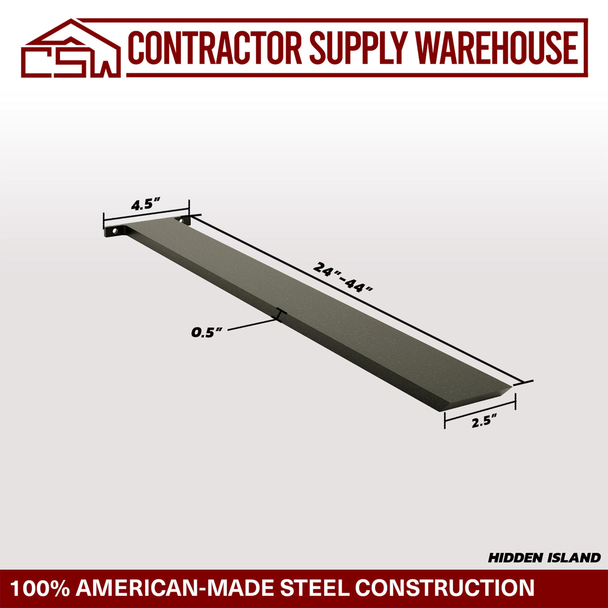 Hidden Island Support Bracket - Packs