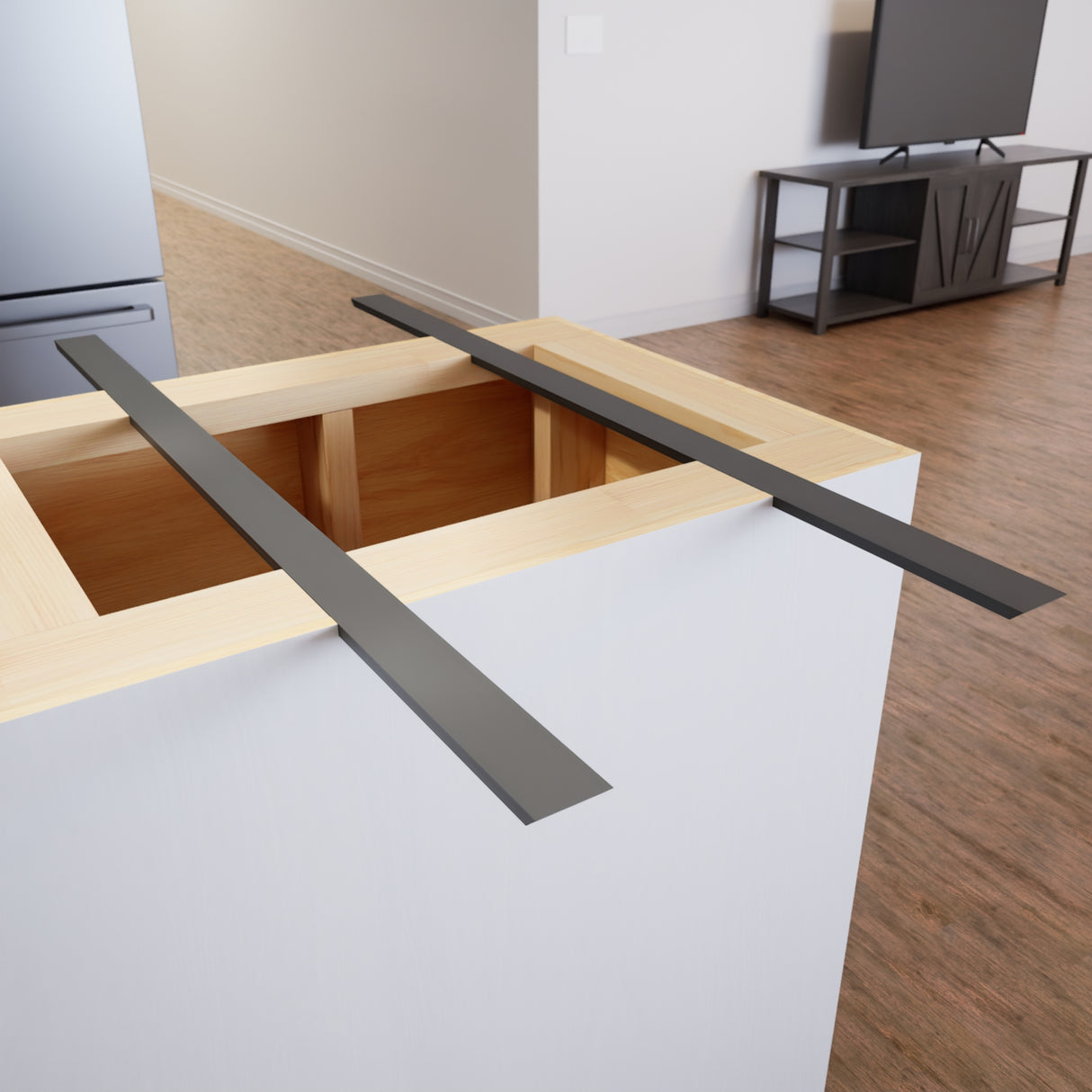 The Original™ Carbon Fiber Double Sided Island Support Bracket with CarbonBar™