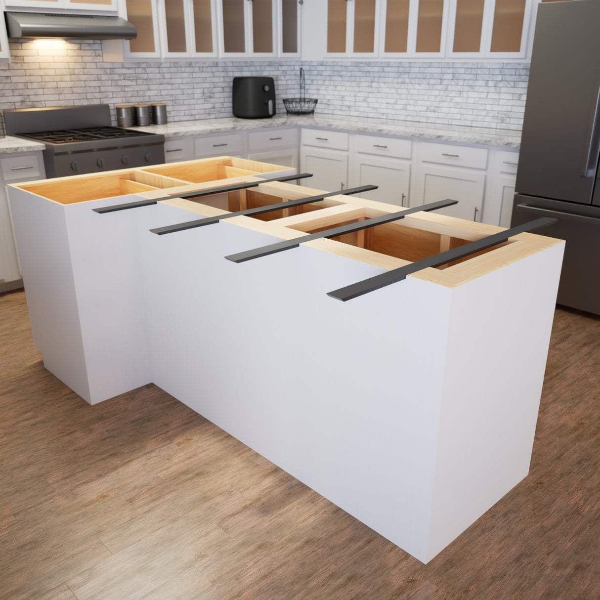 The Original™ Carbon Fiber Double Sided Island Support Bracket with CarbonBar™