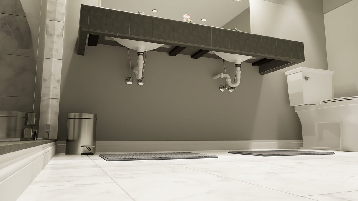 Contractor Supply Warehouse Floating Bathroom Vanity Kit with The Original™ Vanity Bracket®