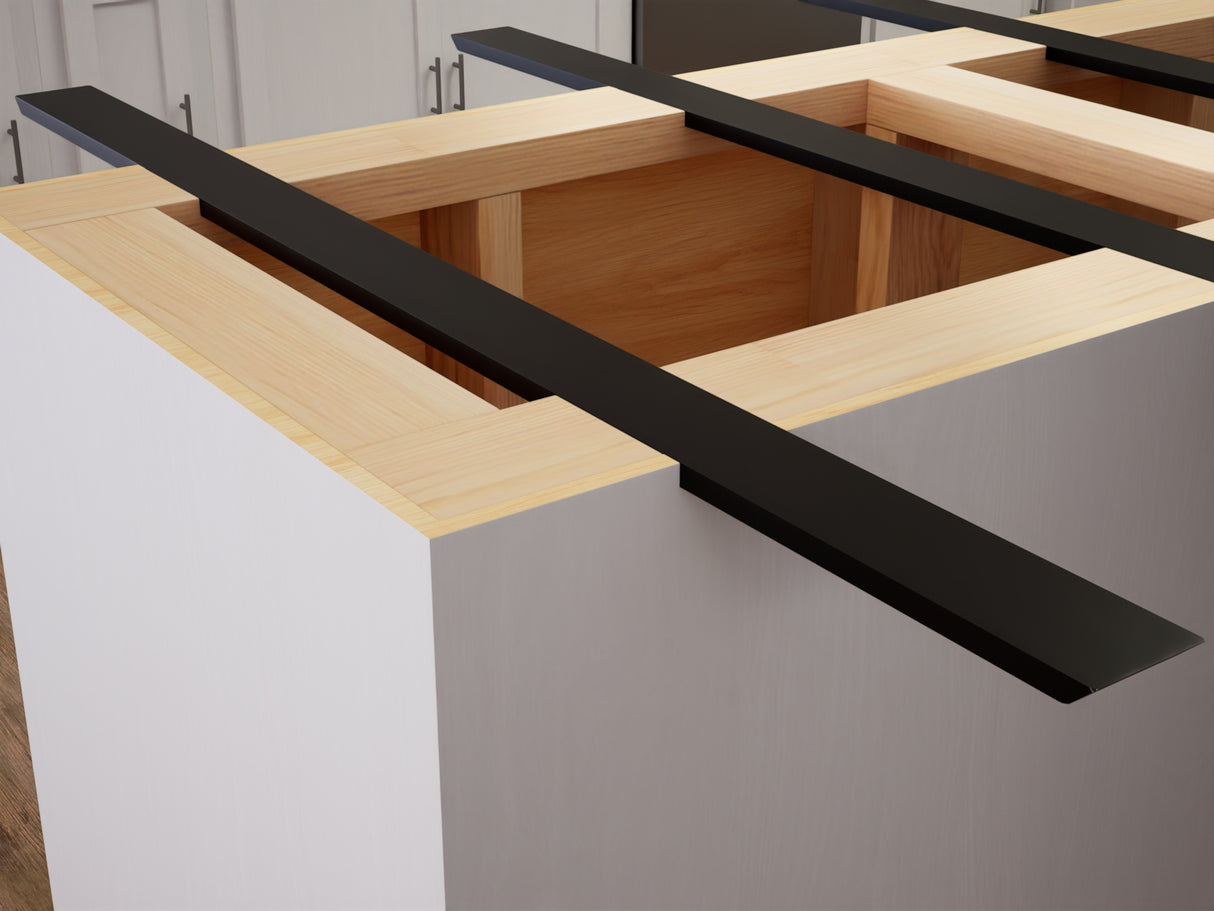 The Original™ Double Sided Island Support Bracket in Industrial, Aluminum or American Made Steel