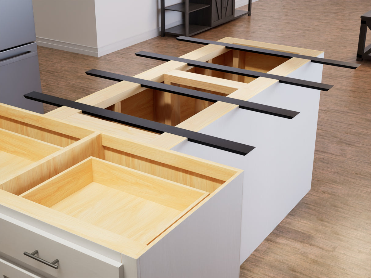 The Original™ Double Sided Island Support Bracket in Industrial, Aluminum or American Made Steel