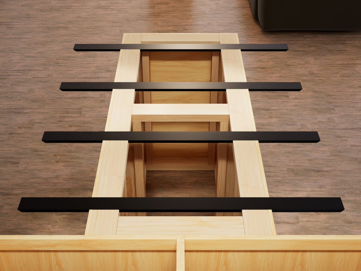 The Original™ Double Sided Island Support Bracket in Industrial, Aluminum or American Made Steel