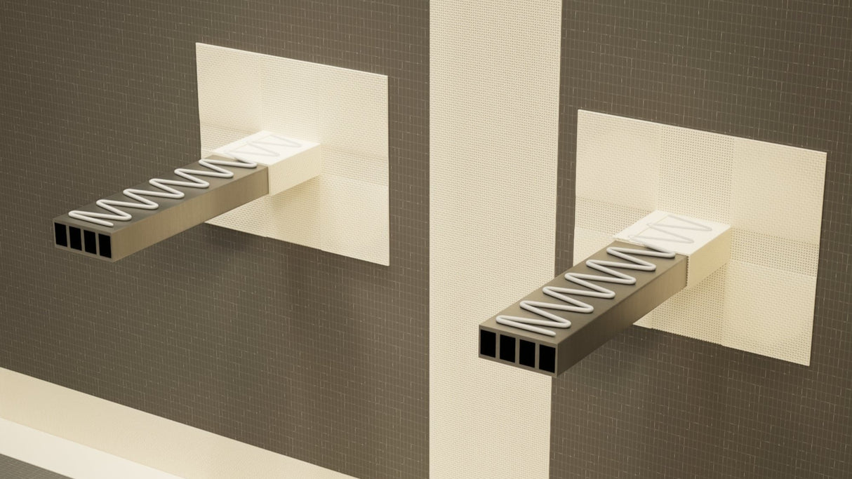 Contractor Supply Warehouse Floating Shower Bench Kit with The Original™ Shower Bench Bracket®