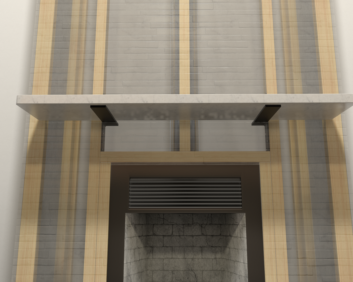 Free Hanging Shelf Bracket - Packs