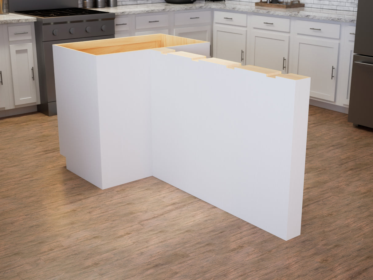 The Original™ Flat Wall Countertop Support Bracket in Industrial, Aluminum or American Made Steel