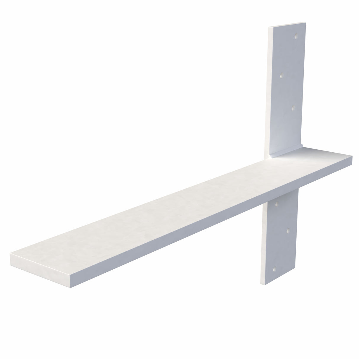 The Original™ Free Hanging Shelf Bracket in Industrial, Aluminum or American Made Steel