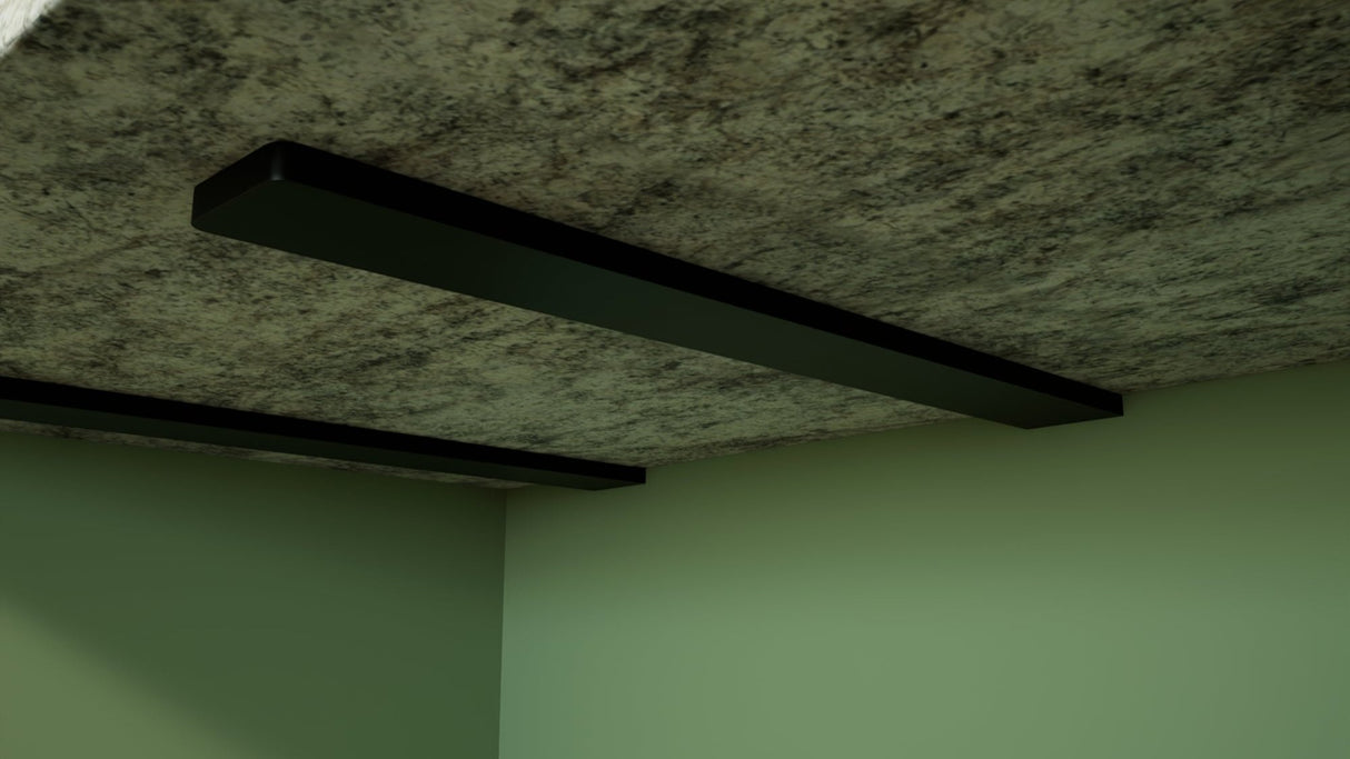 The Original™ Free Hanging Shelf Bracket in Industrial, Aluminum or American Made Steel