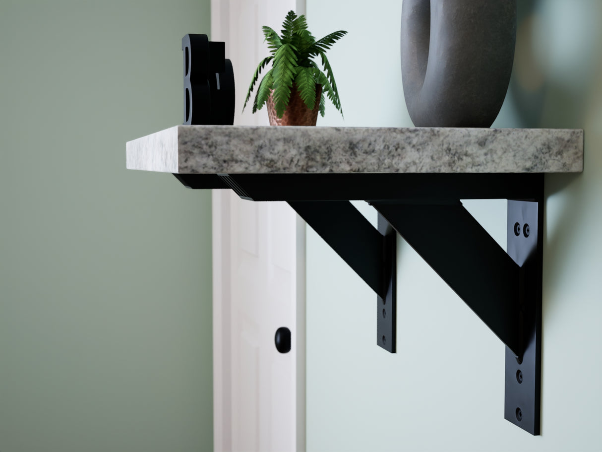 The Original™ Large Shelf Bracket in Industrial, Aluminum or American Made Steel