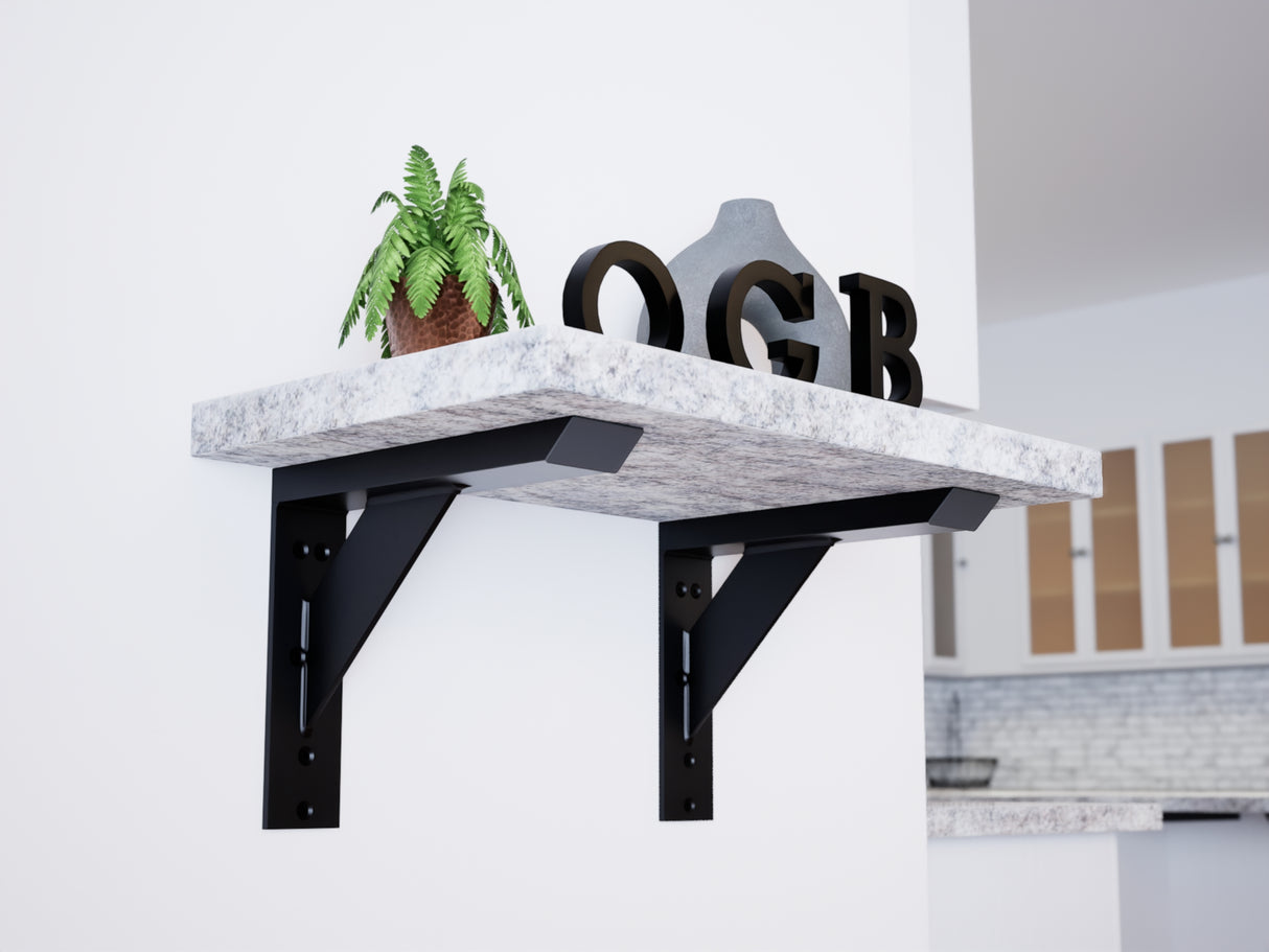 The Original™ Large Shelf Bracket in Industrial, Aluminum or American Made Steel