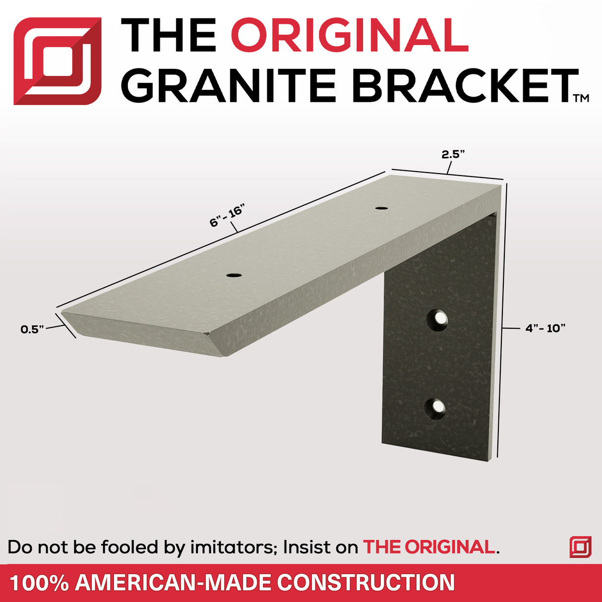 The Original™ Regular Wood Shelf Bracket
