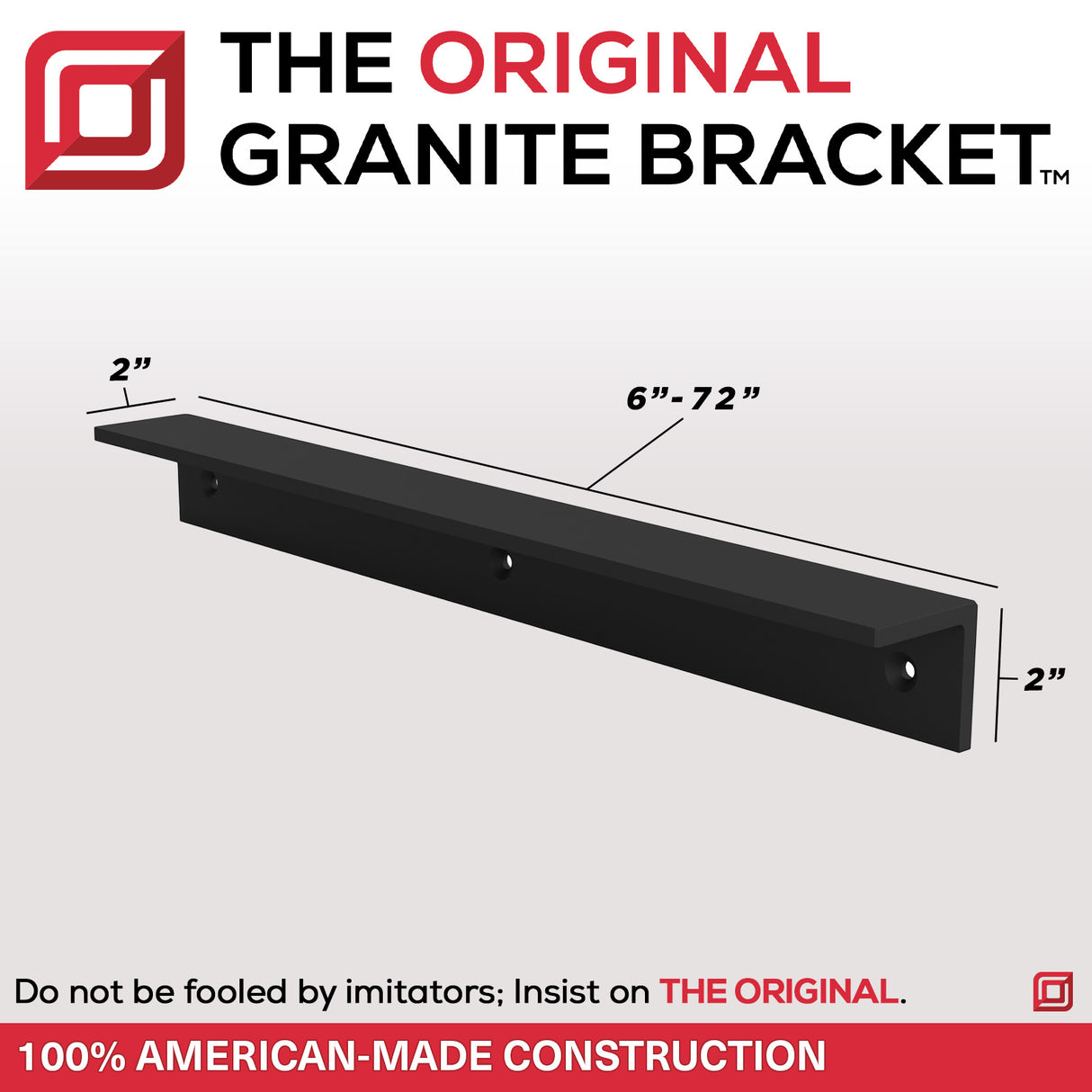 The Original™ Wall Cleat Countertop Support Bracket
