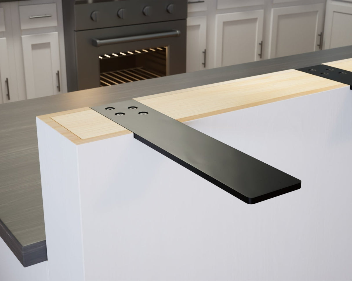 L Countertop Support Shelf Bracket - Packs