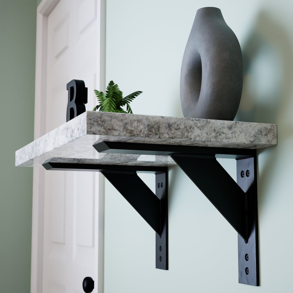 The Original™ Large Shelf Bracket in Industrial, Aluminum or American Made Steel
