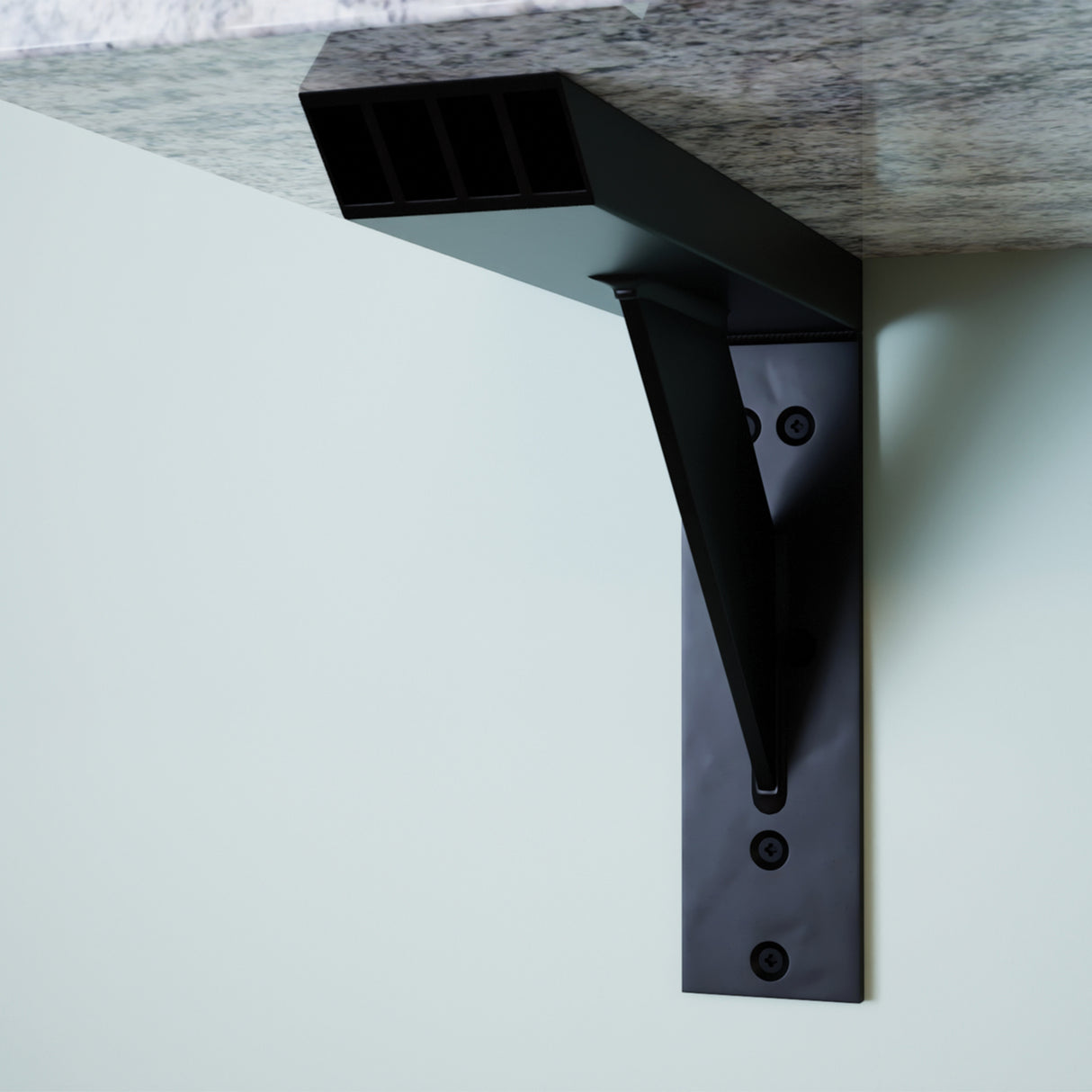 The Original™ Large Shelf Bracket in Industrial, Aluminum or American Made Steel