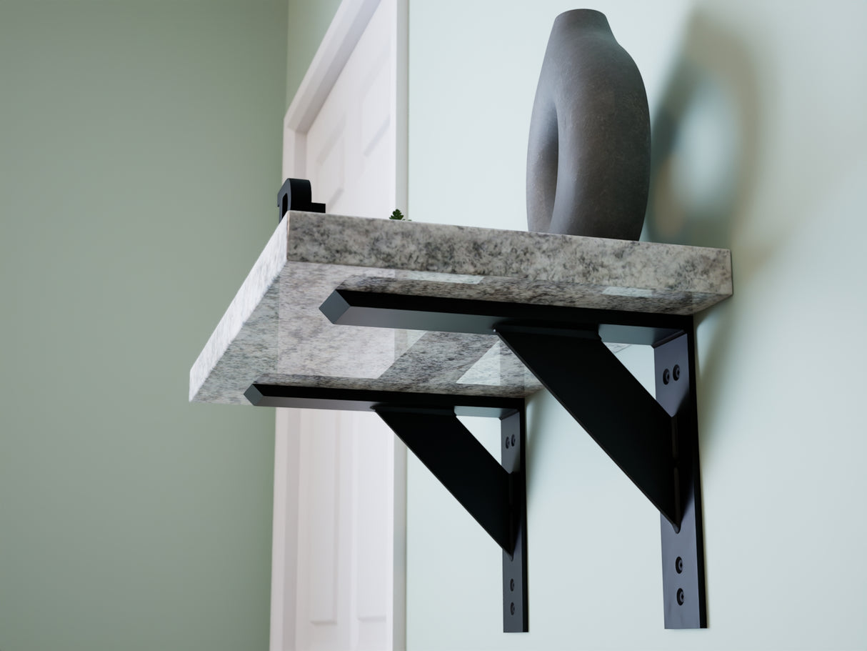 The Original™ Large Shelf Bracket in Industrial, Aluminum or American Made Steel