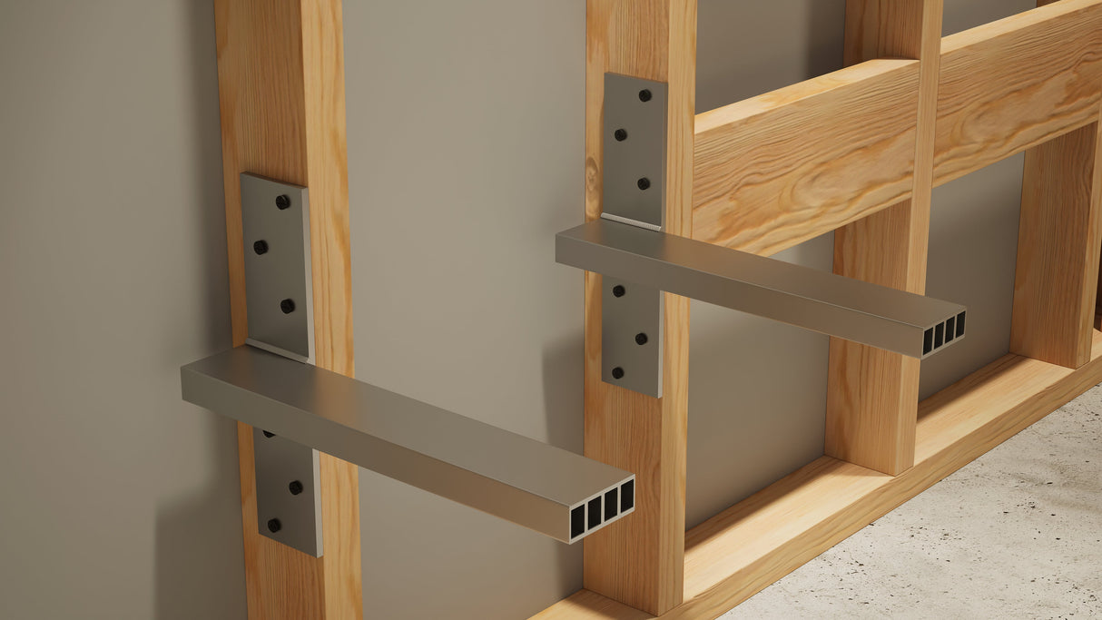 The Original Floating Shower Bench Kit™ with wedi® & Original Shower Bench Bracket®