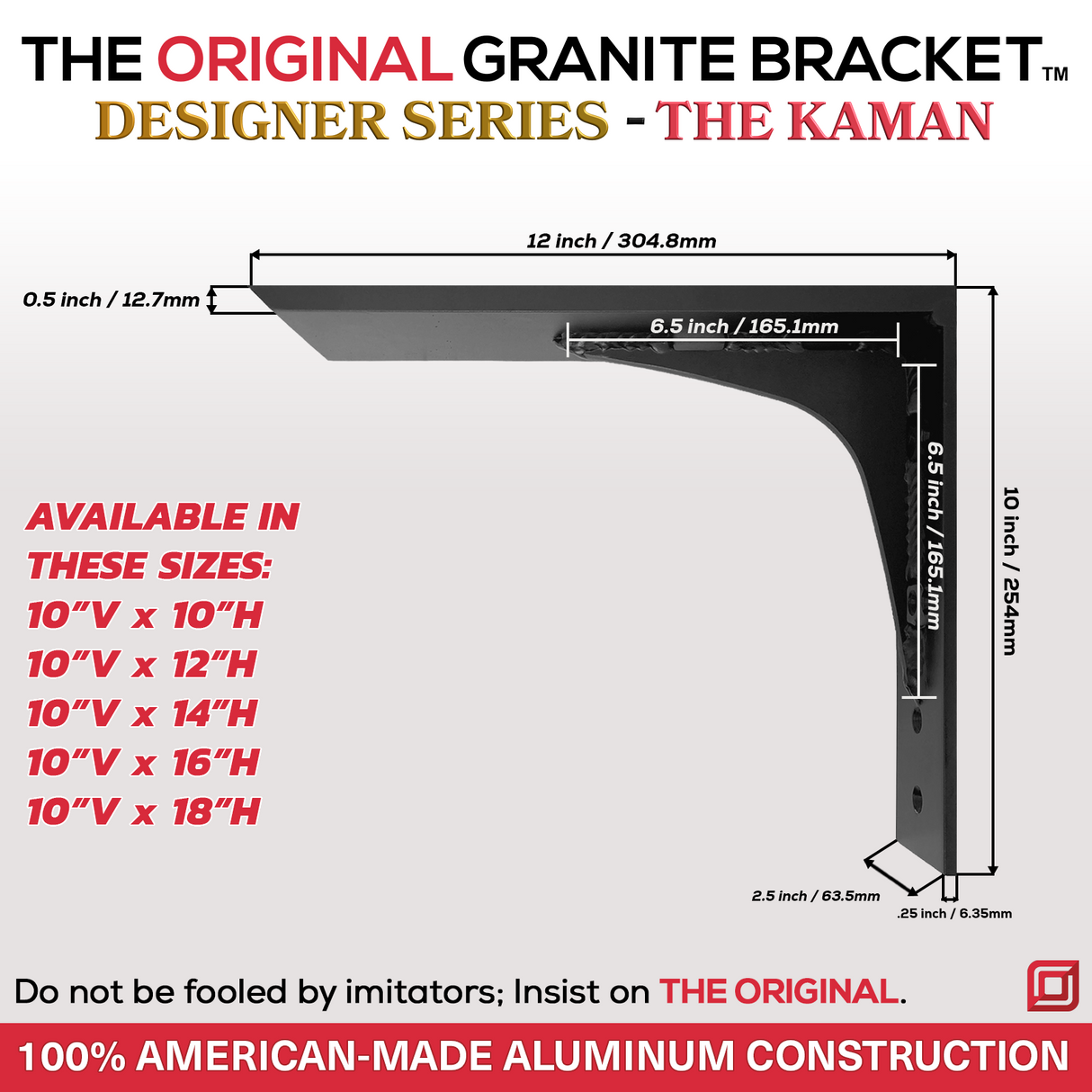 The Original™ Designer Series Bracket