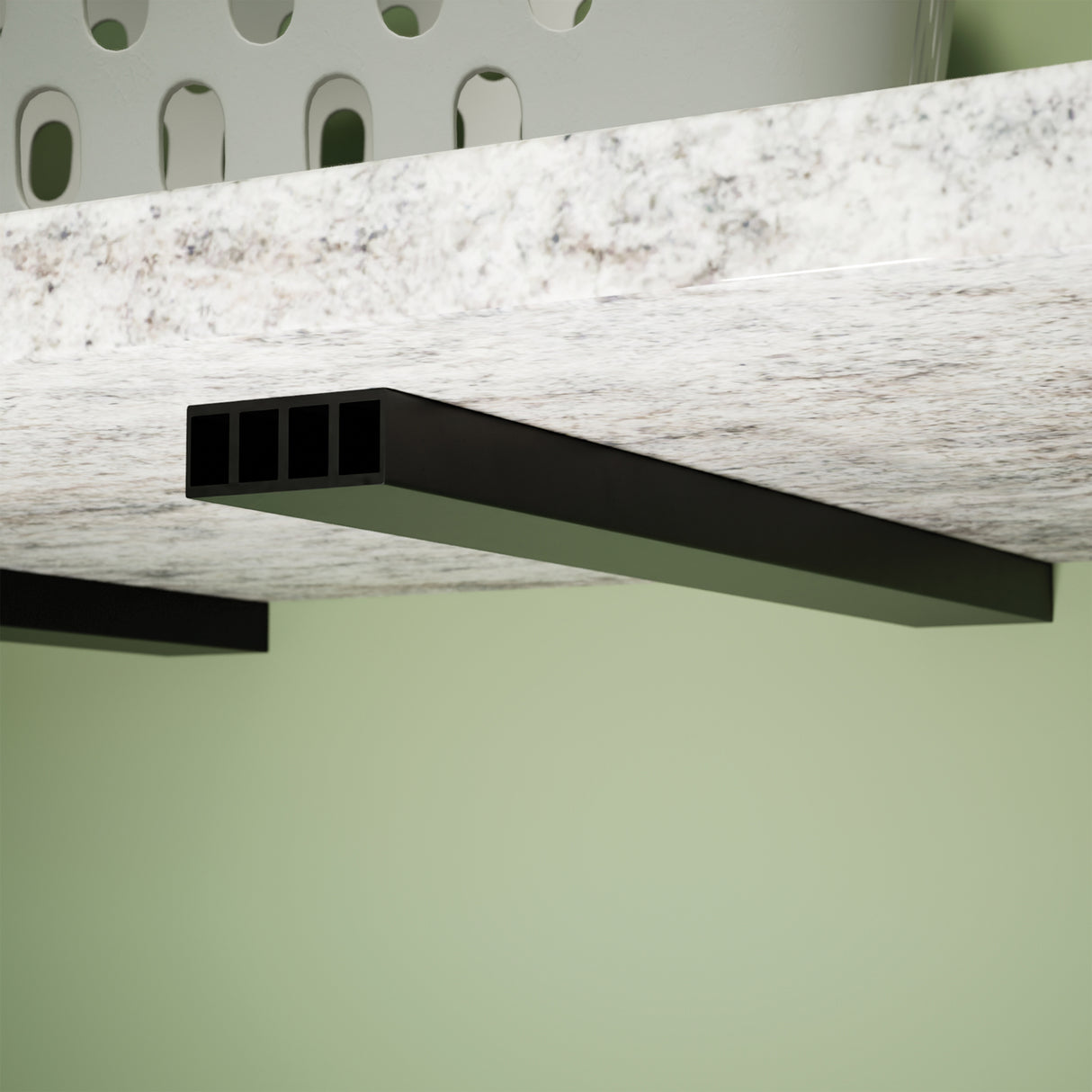 The Original™ Free Hanging Shelf Bracket in Industrial, Aluminum or American Made Steel
