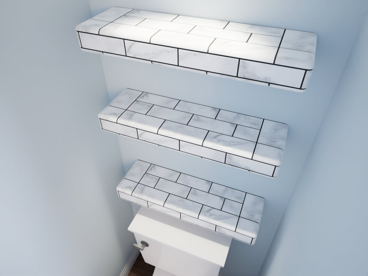The Original™ Ready-to-Tile Free Floating Shelf