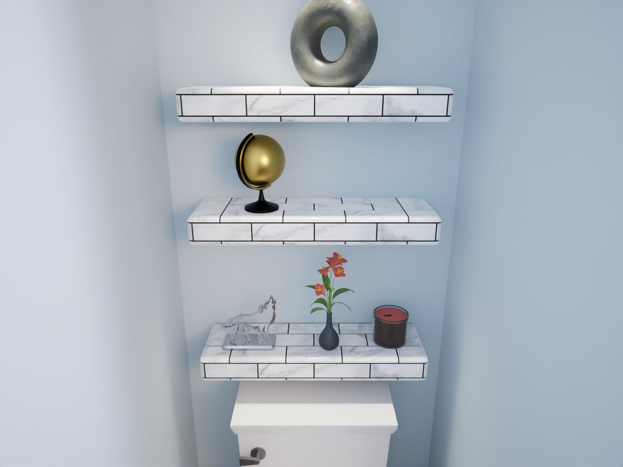The Original™ Ready-to-Tile Free Floating Shelf
