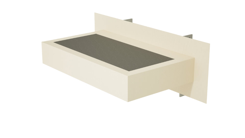 Contractor Supply Warehouse Floating Shower Bench Kit with The Original™ Shower Bench Bracket®