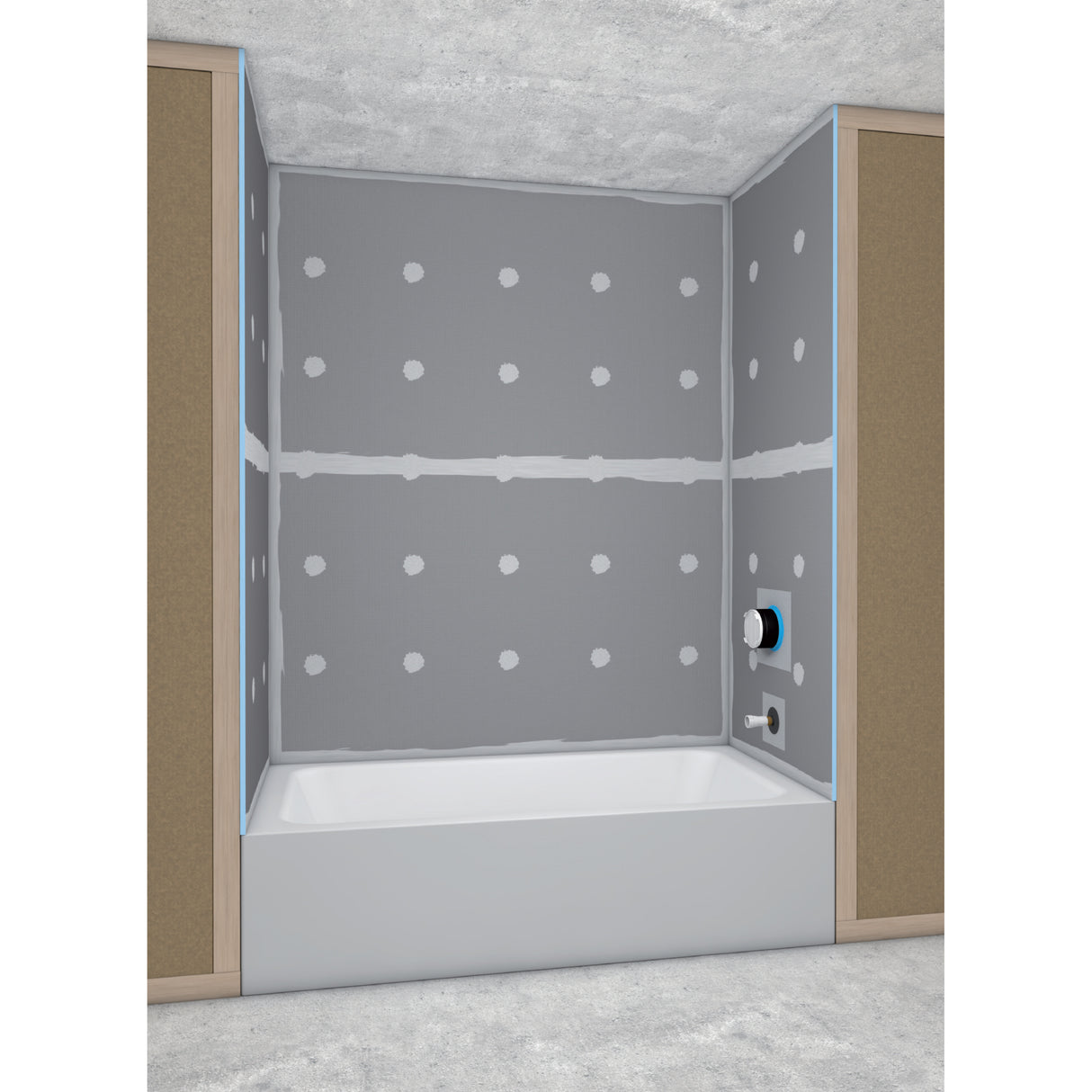 wedi® Tub & Shower Wall Surround Kit