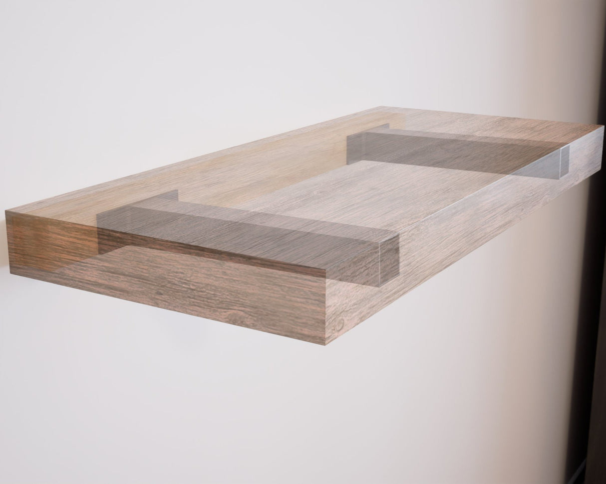 The Original™ Square Free Floating Shelf Bracket