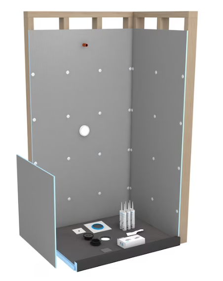 Wedi® Shower Kit - 42in. x 72in. Center Drain - Limited Time Offer