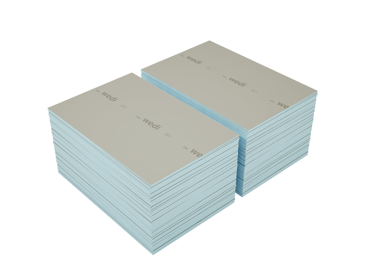 wedi® Building Board - 48" x 32" x 1/2"