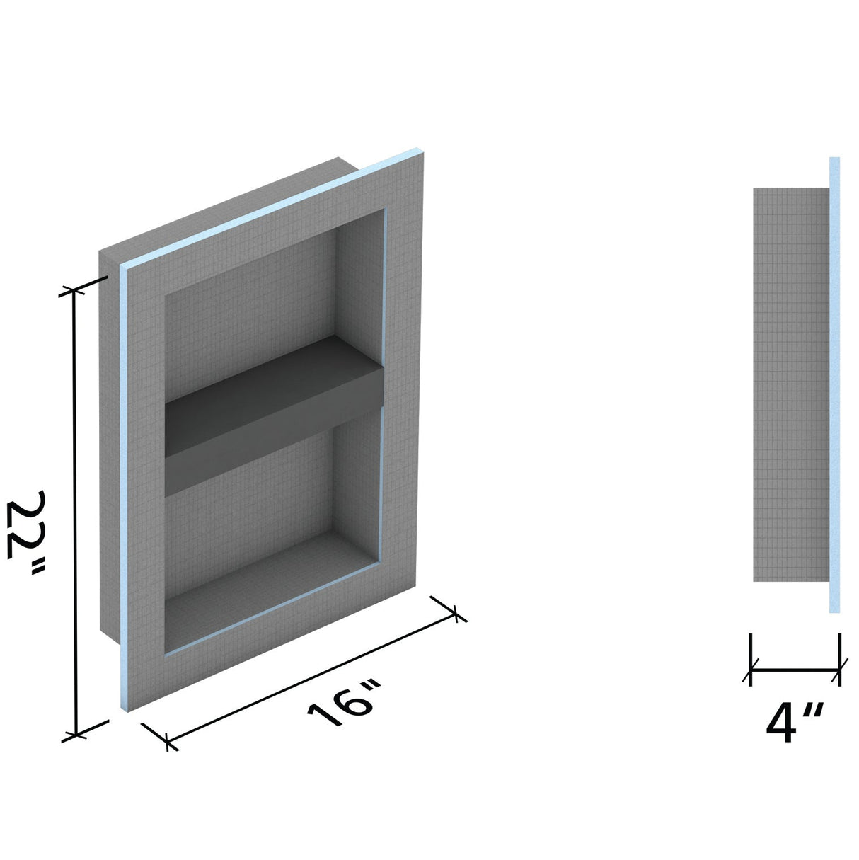 wedi® Shower Niche