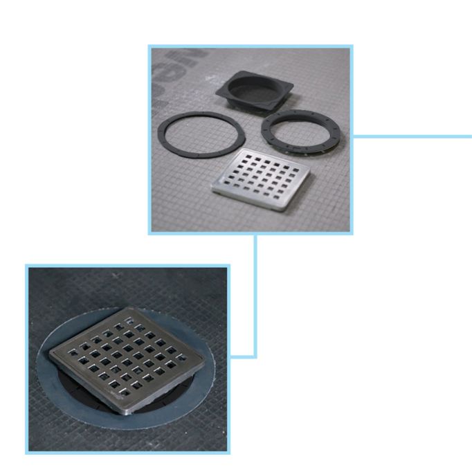 wedi® Fundo Click & Seal Drain Kit