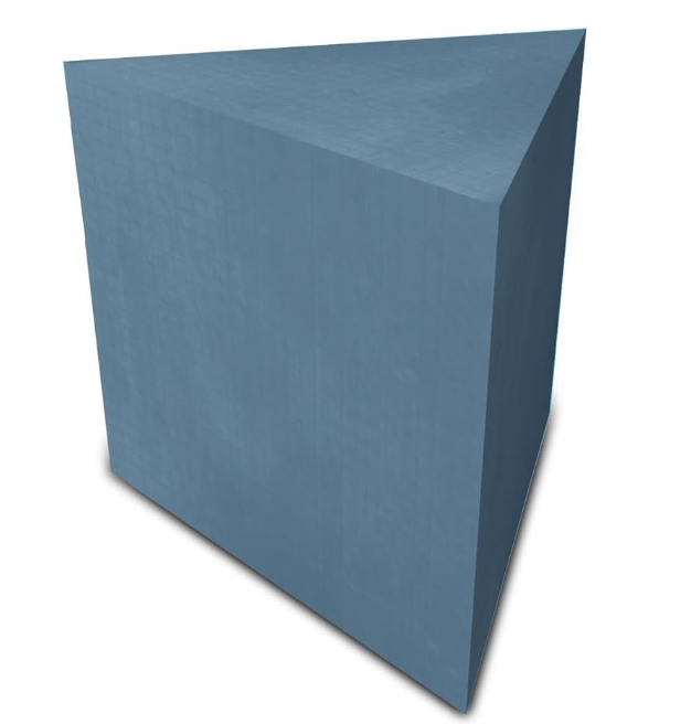 wedi® Shower Corner Triangle Bench - 23" x 23" (Sides x20")