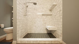 The Original™ Deluxe 38" x 60" Shower Conversion Kit with Orange XPS Board