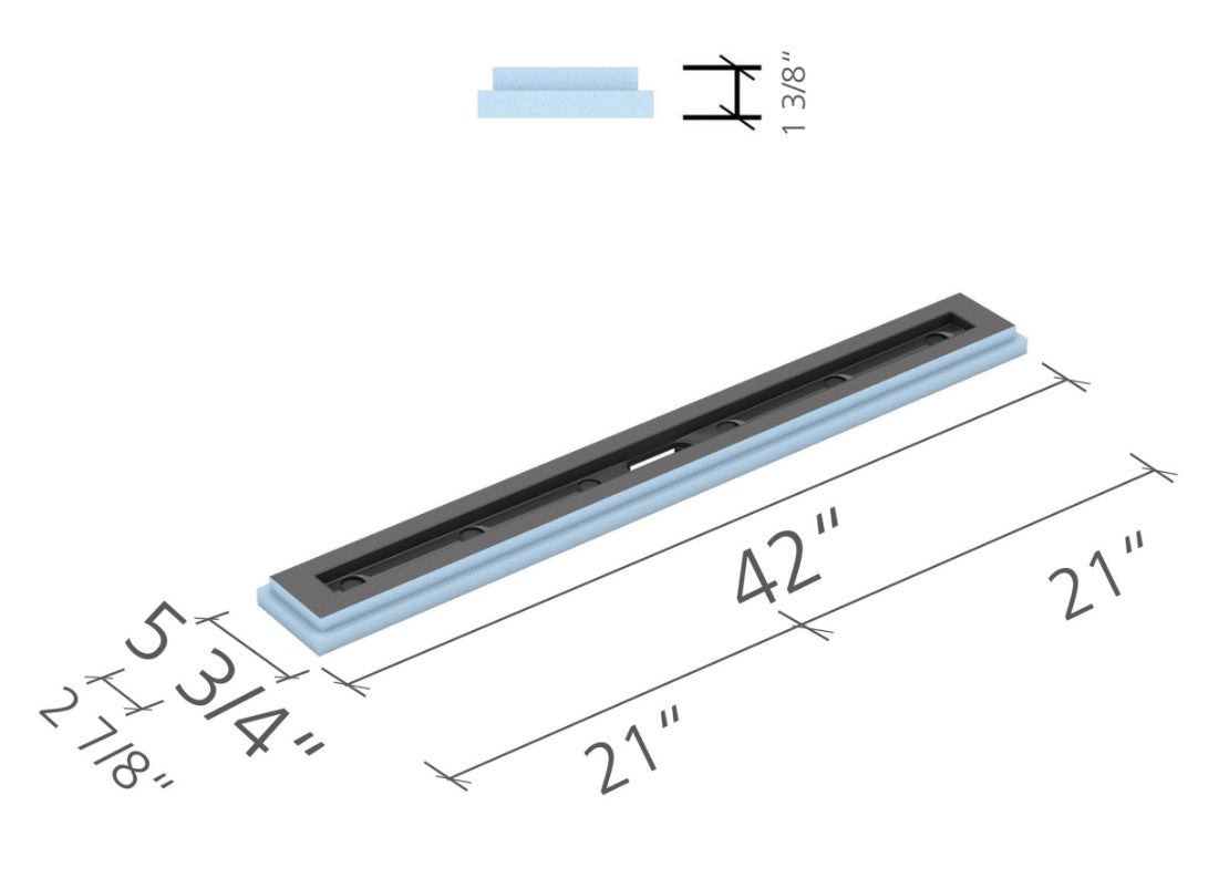 wedi Fundo® Linear Shower Module