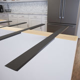 The Original™ Carbon Fiber Flat Wall Countertop Support Bracket with CarbonBar™
