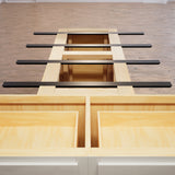 The Original™ Double Sided Island Support Bracket in Industrial, Aluminum or American Made Steel