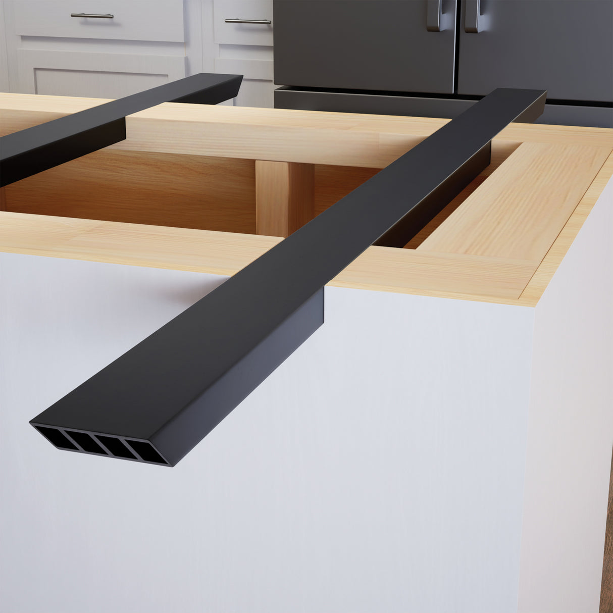 The Original™ Double Sided Island Support Bracket in Industrial, Aluminum or American Made Steel