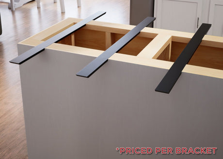 The Original™ Double Sided Island Support Bracket in Industrial, Aluminum or American Made Steel