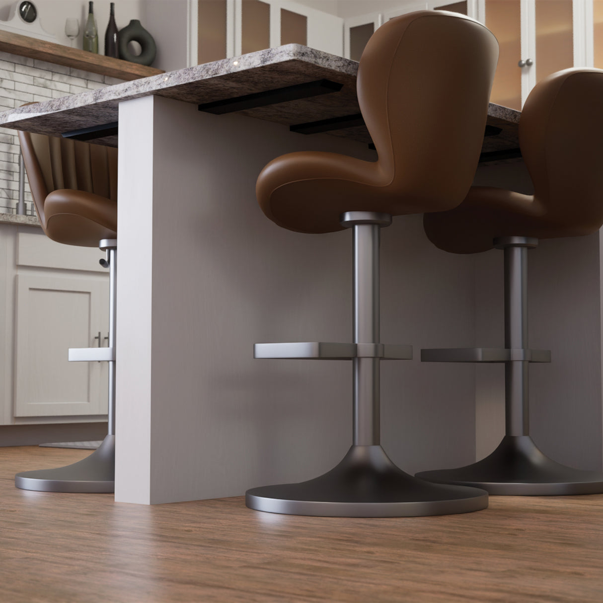 The Original™ Flat Wall Countertop Support Bracket in Industrial, Aluminum or American Made Steel