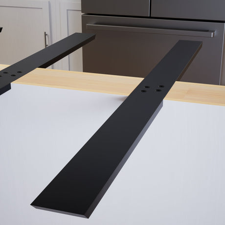 The Original™ Flat Wall Countertop Support Bracket in Industrial, Aluminum or American Made Steel