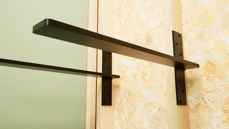The Original™ Free Hanging Shelf Bracket in Industrial, Aluminum or American Made Steel
