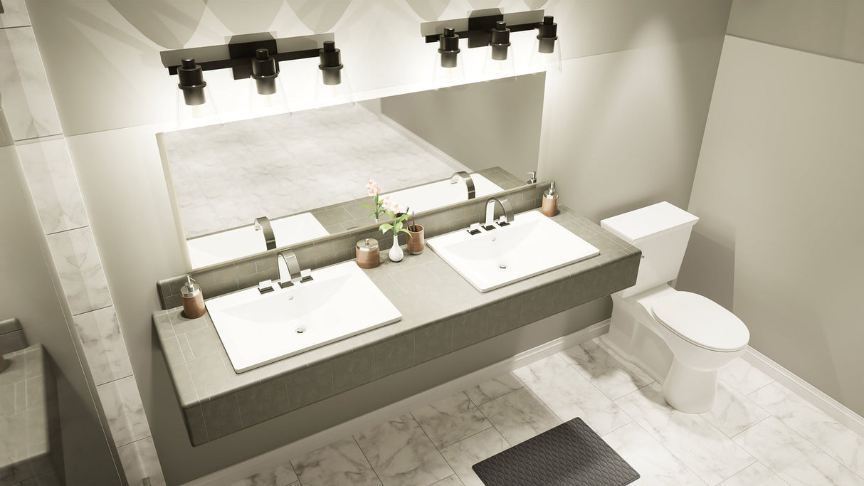 The Original Floating Bathroom Vanity Kit™ with Wedi® & Original Vanity Bracket®