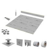 GoBoard® Wedge Shower Kits