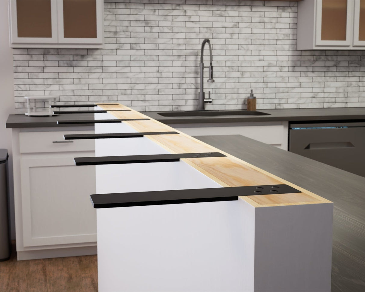 Knee Wall Countertop Support Bracket - Packs