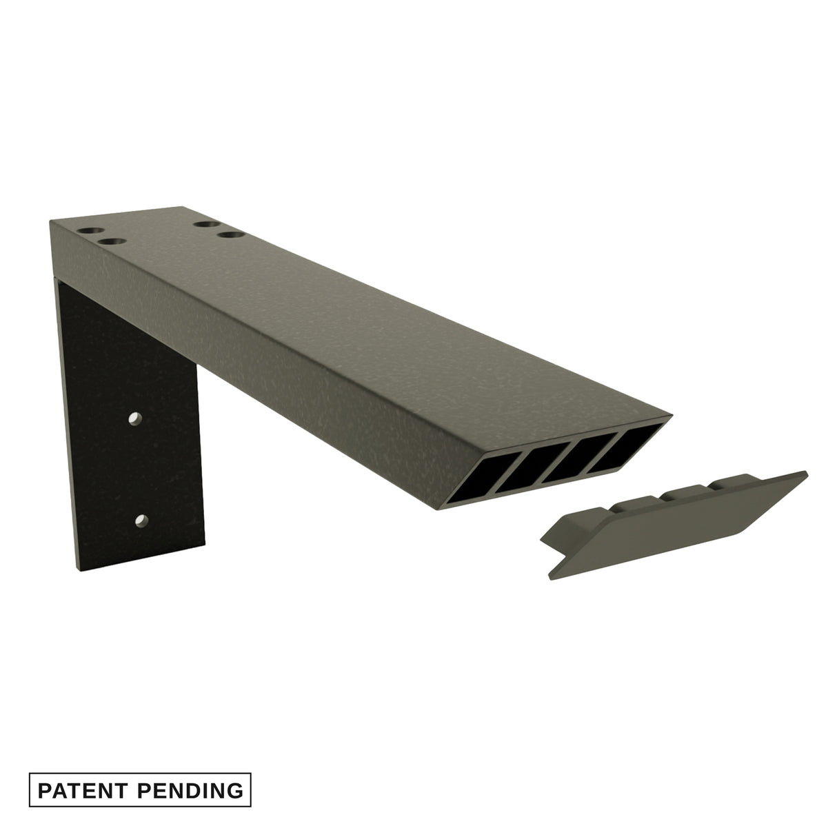 The Original™ L Bracket Countertop Support in Industrial, Aluminum or American Made Steel