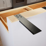The Original™ L Bracket Countertop Support in Industrial, Aluminum or American Made Steel