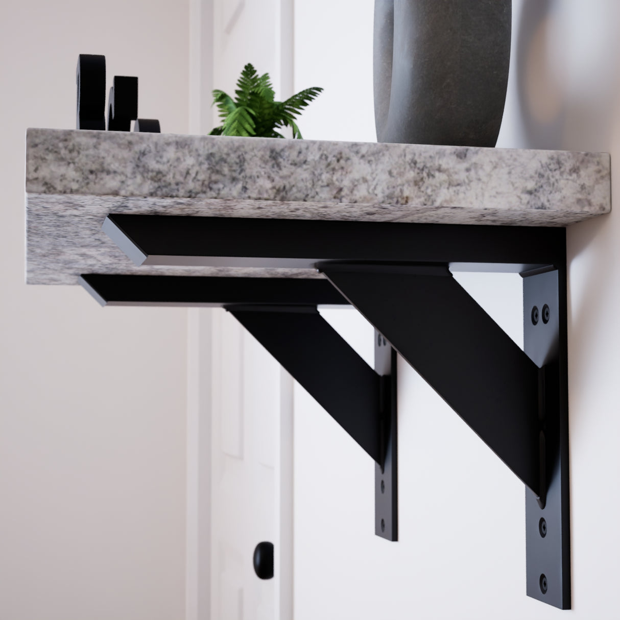 The Original™ Large Shelf Bracket in Industrial, Aluminum or American Made Steel